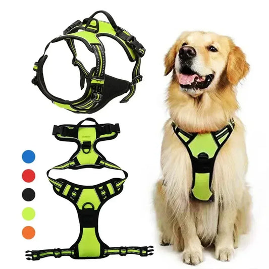 Reflective Adjustable Dog & Cat Harness Vest