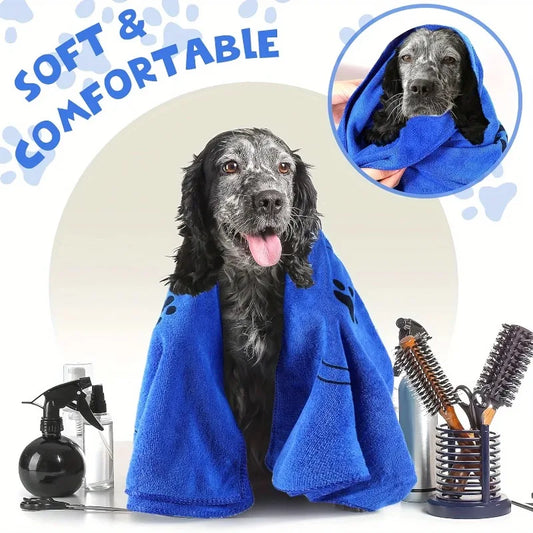 Quick-Dry Microfiber Pet Towel