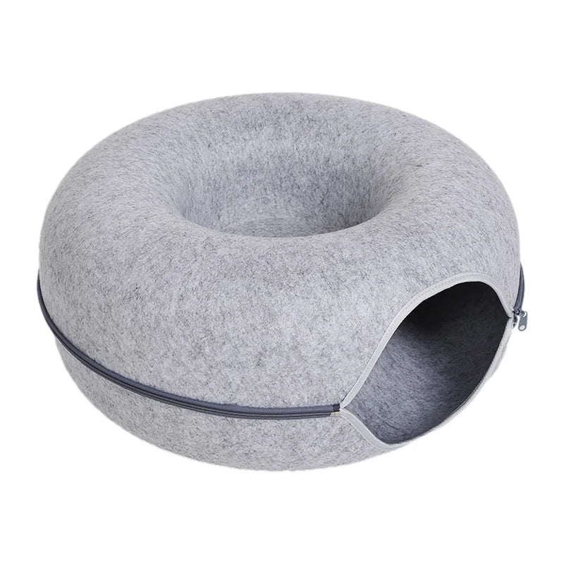 Donut Cat Tunnel Bed & Playhouse