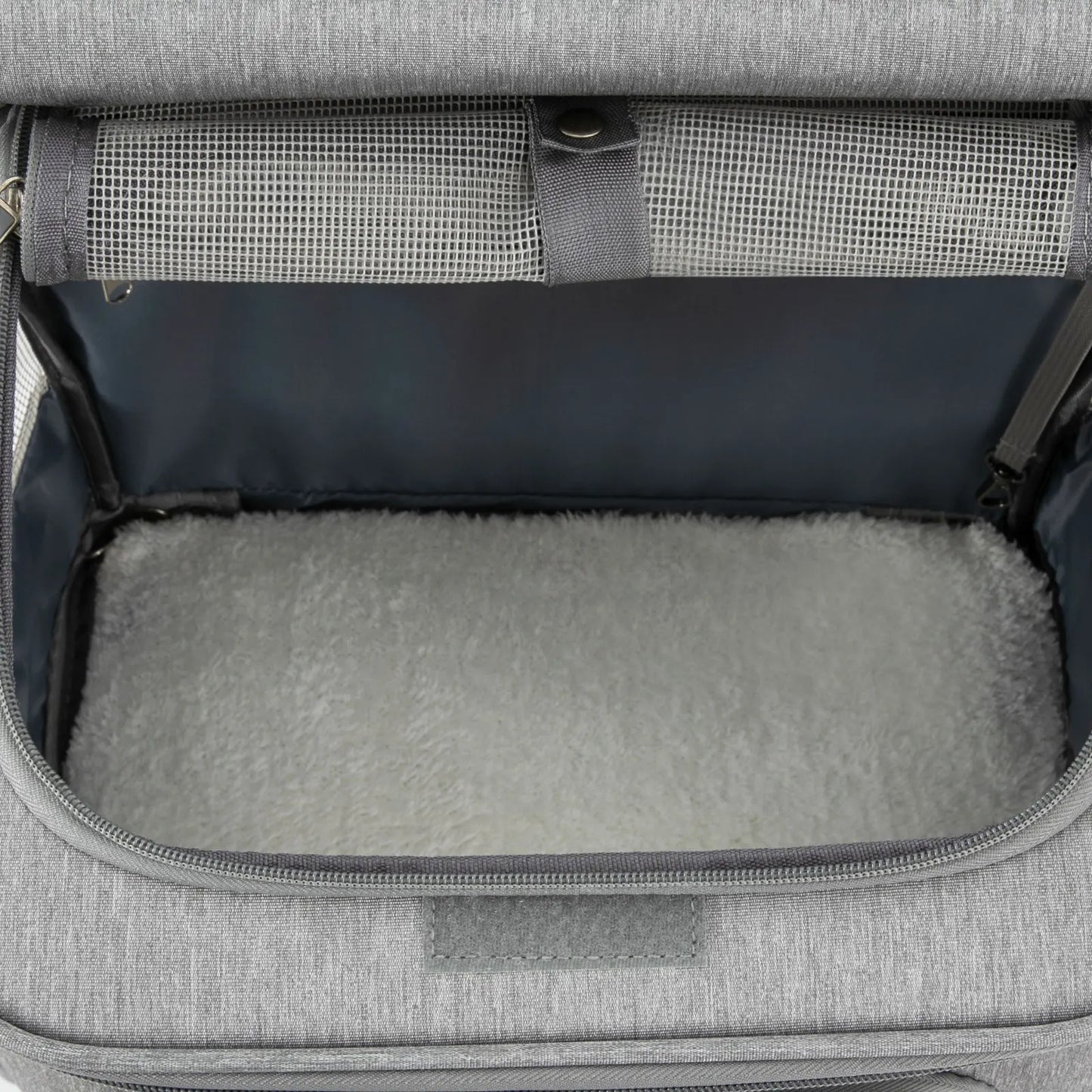 Double-Compartment Rolling Cat Carrier