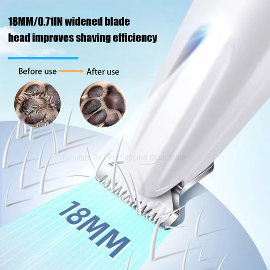 LED Dog Paw Trimmer Clippers