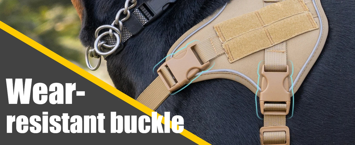 Tactical Dog Training Harness