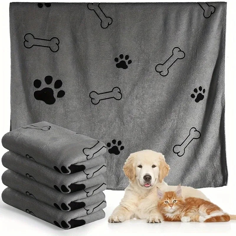 Quick-Dry Microfiber Pet Towel