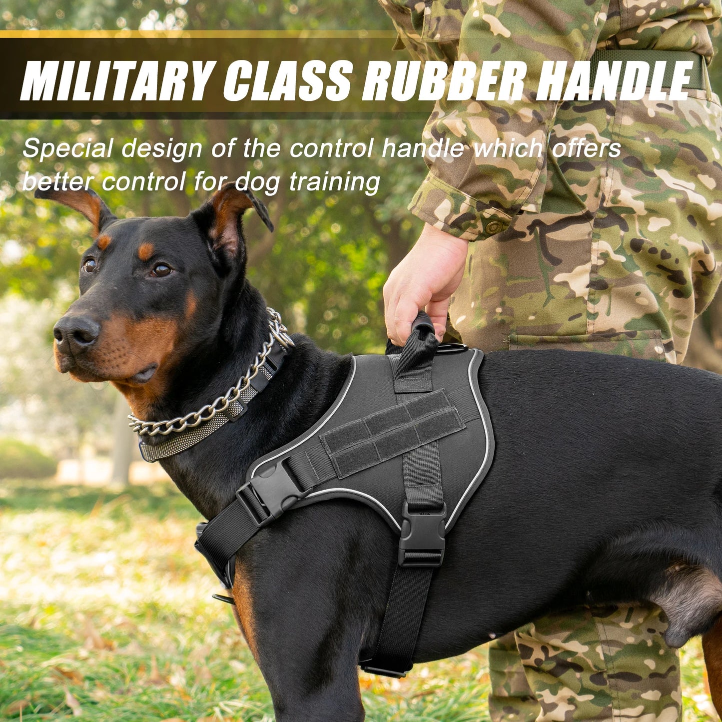 Tactical Dog Training Harness