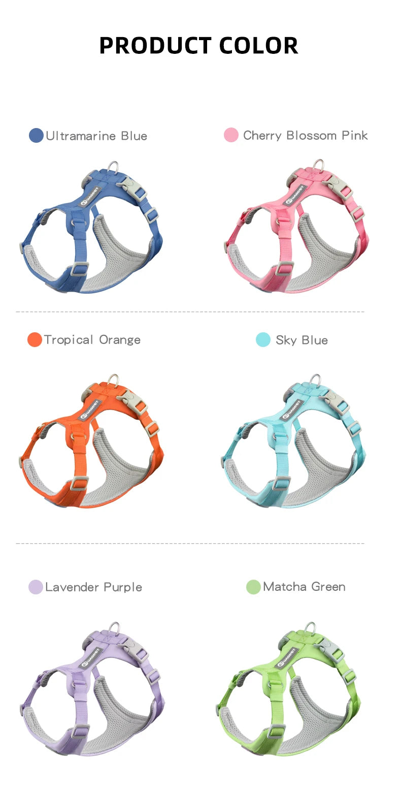 No-Pull Reflective Dog Harness Vest