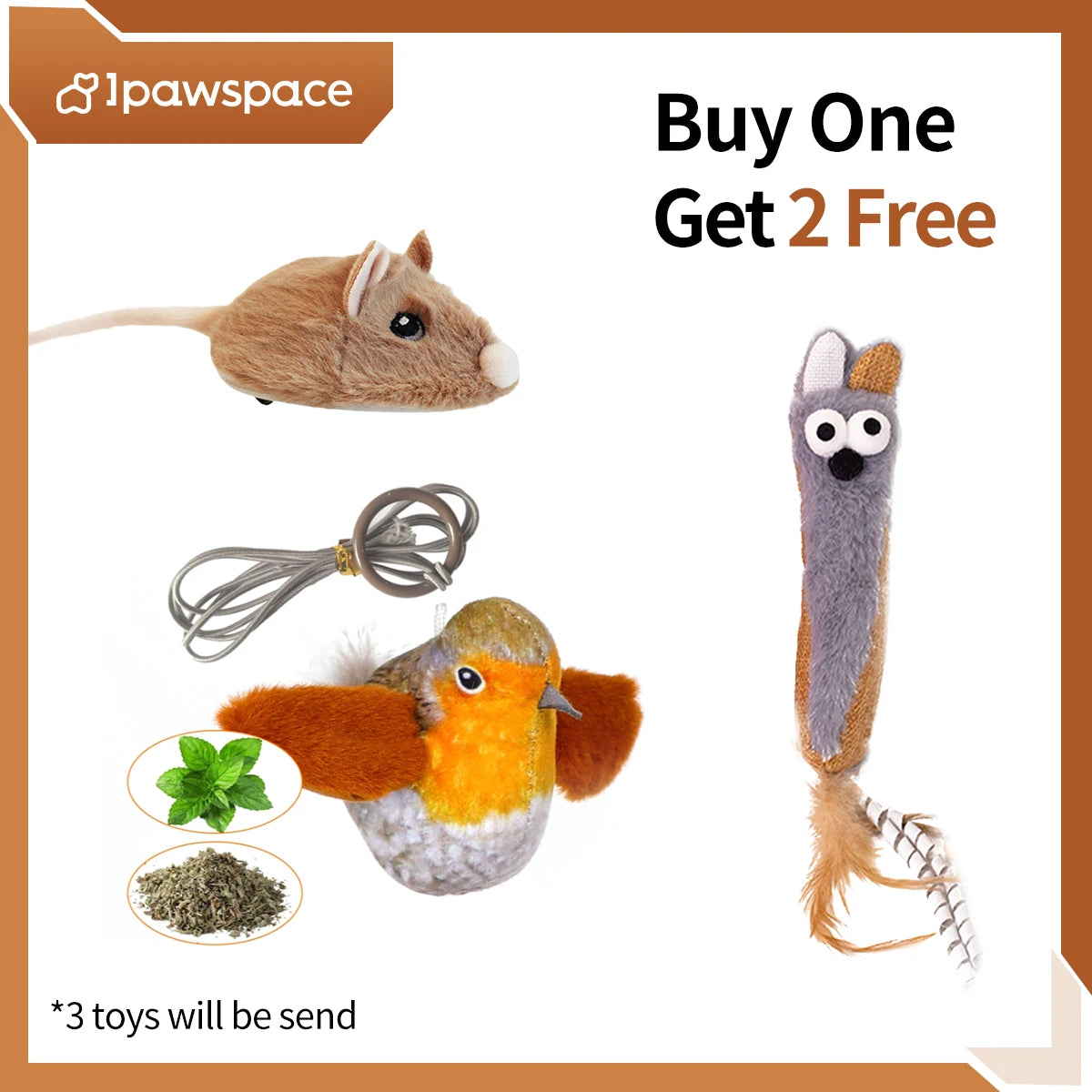 Electric Interactive Mouse Cat Toy