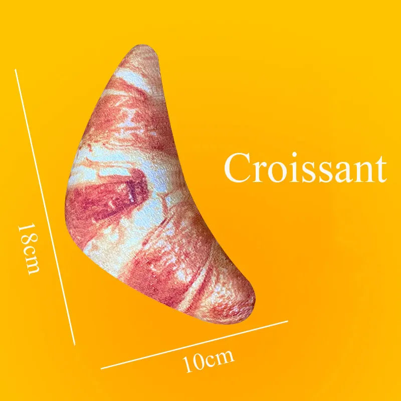 Squeaky Plush Dog Toys – Food Shapes