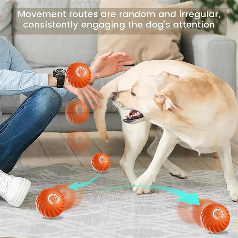 Smart Interactive Moving Dog Toy Ball