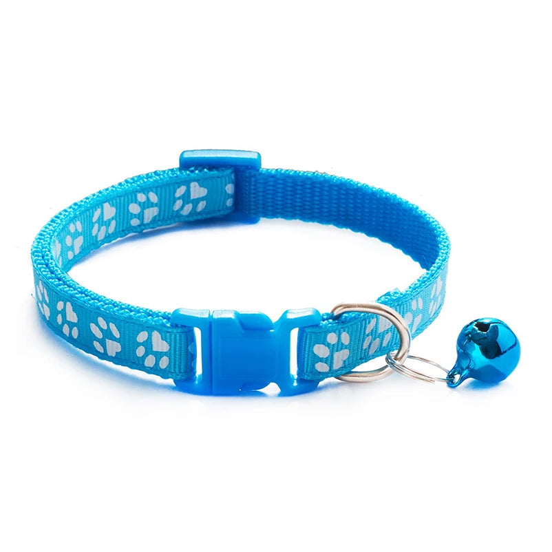 Adjustable Cat Collar with Bell