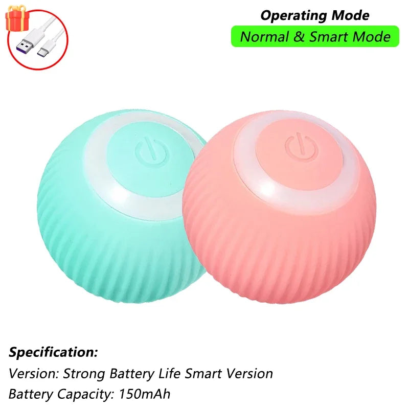 Rechargeable Cat Interactive Rolling Ball Toy