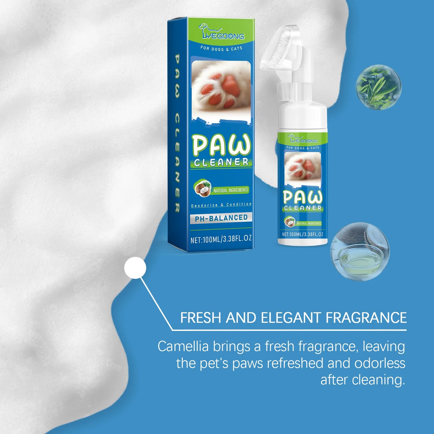 Yegbong Pet Paw Foam Cleaner 100ml