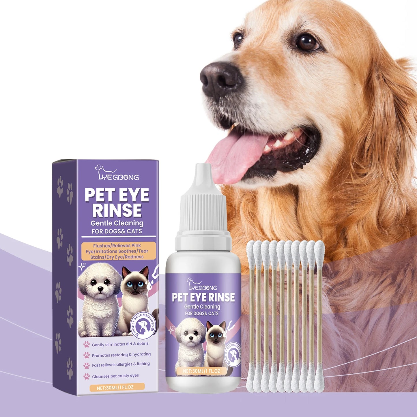 Yegbong Pet Eye Cleaner Drops 30ml