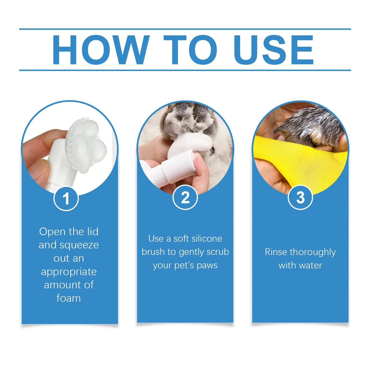 Yegbong Pet Paw Foam Cleaner 100ml