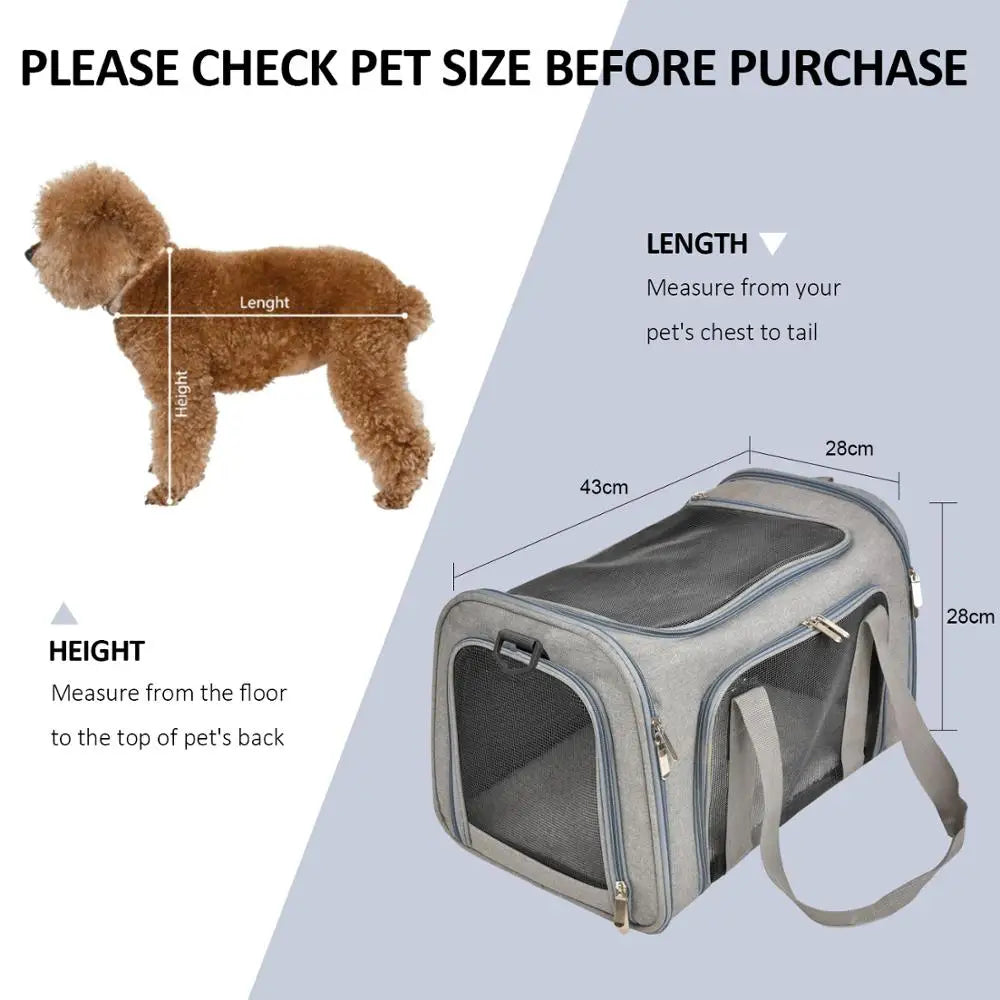 Soft-Side Pet Carrier Backpack