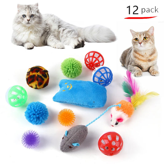 DualPet 20-Piece Cat Toy Variety Set