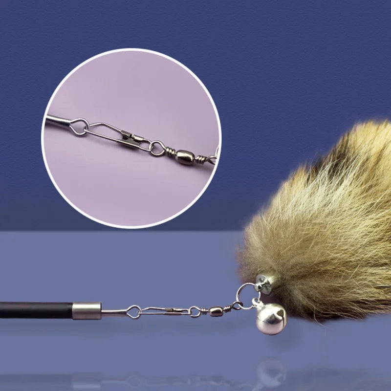 Feather Cat Teaser Wand