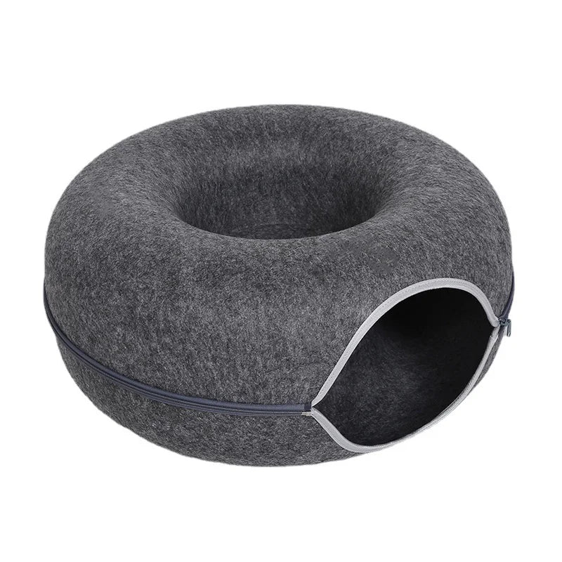 Donut Cat Tunnel Bed & Playhouse