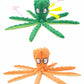 Plush Squeaky Octopus Dog Toy