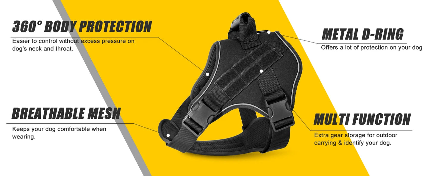 Tactical Dog Training Harness