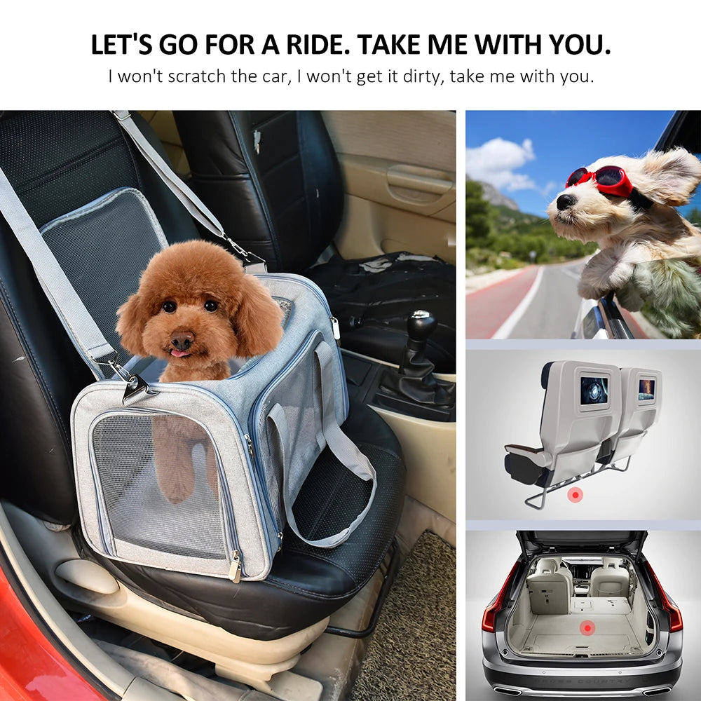Soft-Side Pet Carrier Backpack