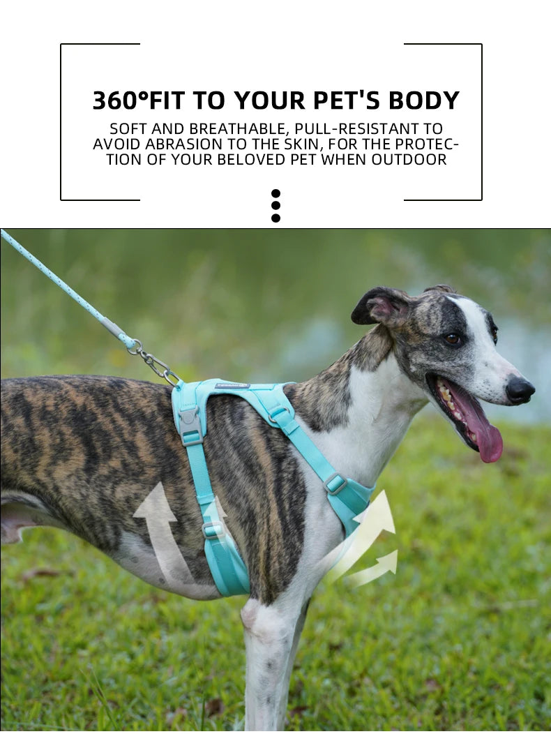 No-Pull Reflective Dog Harness Vest