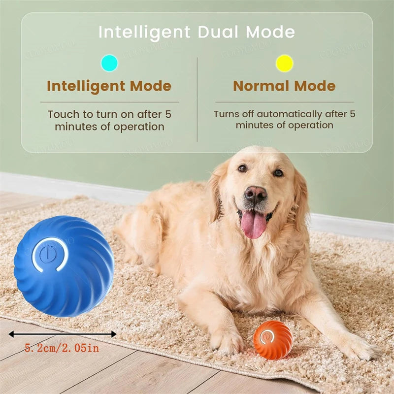 Smart Interactive Moving Dog Toy Ball