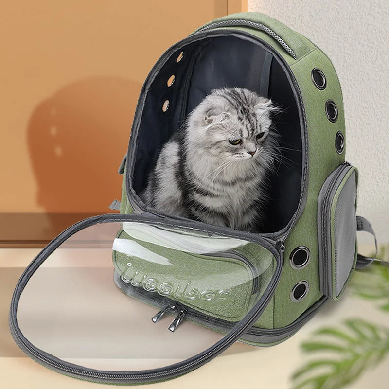 Transparent Breathable Pet Carrier Backpack