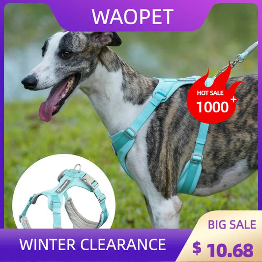 No-Pull Reflective Dog Harness Vest
