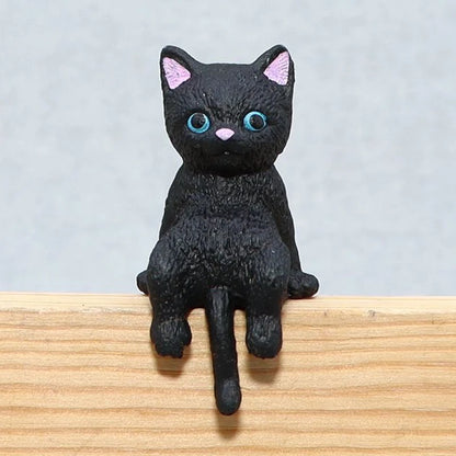 Cartoon Cat Fish Tank Ornament