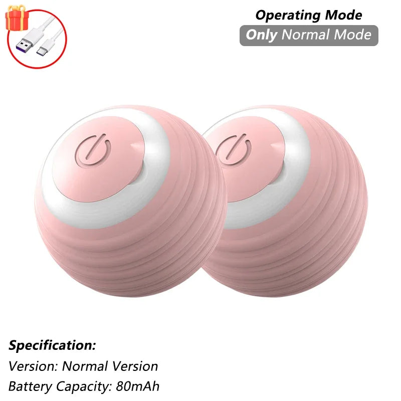 Rechargeable Cat Interactive Rolling Ball Toy
