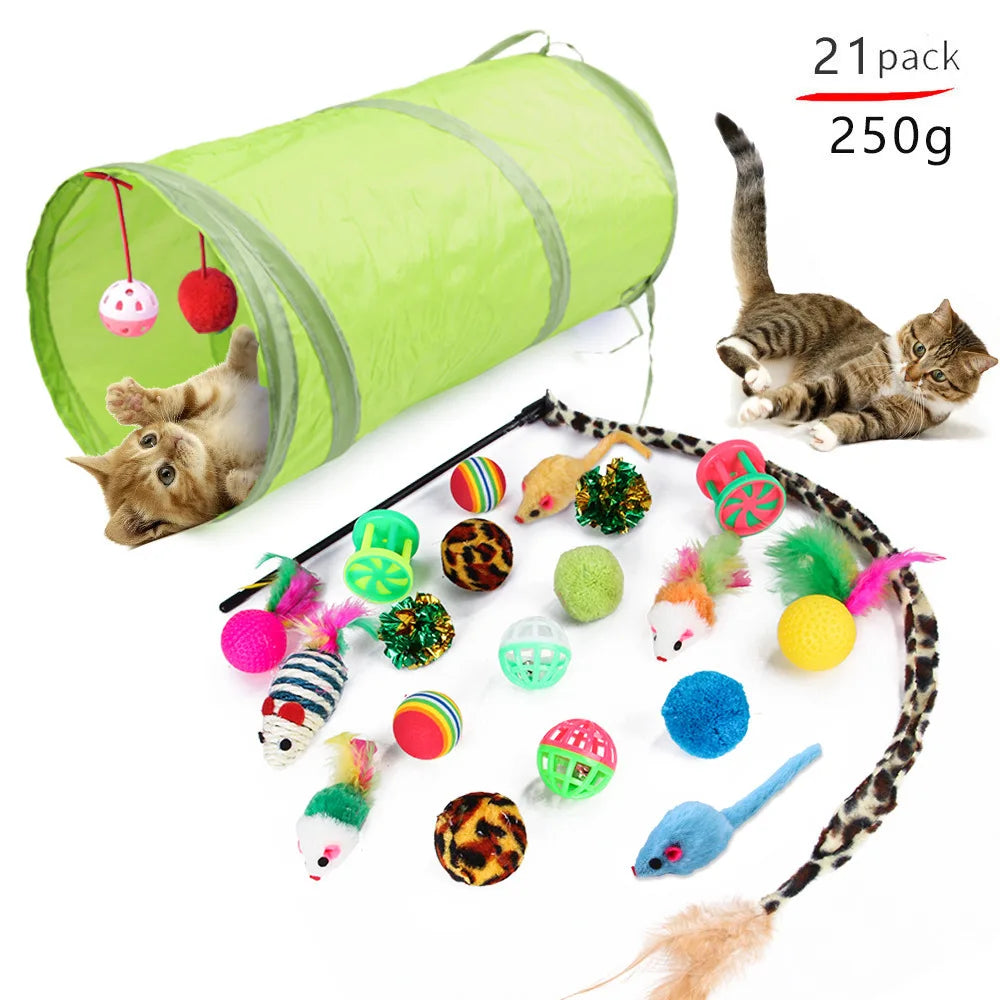 DualPet 20-Piece Cat Toy Variety Set