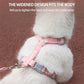 Fashionable Pet Harness & Leash Set
