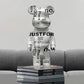 Graffiti Bear Figurine Money Jar