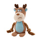 Stuffed Raw Joint Dog Chew Toy – Squeaky Plush Puppy Toy