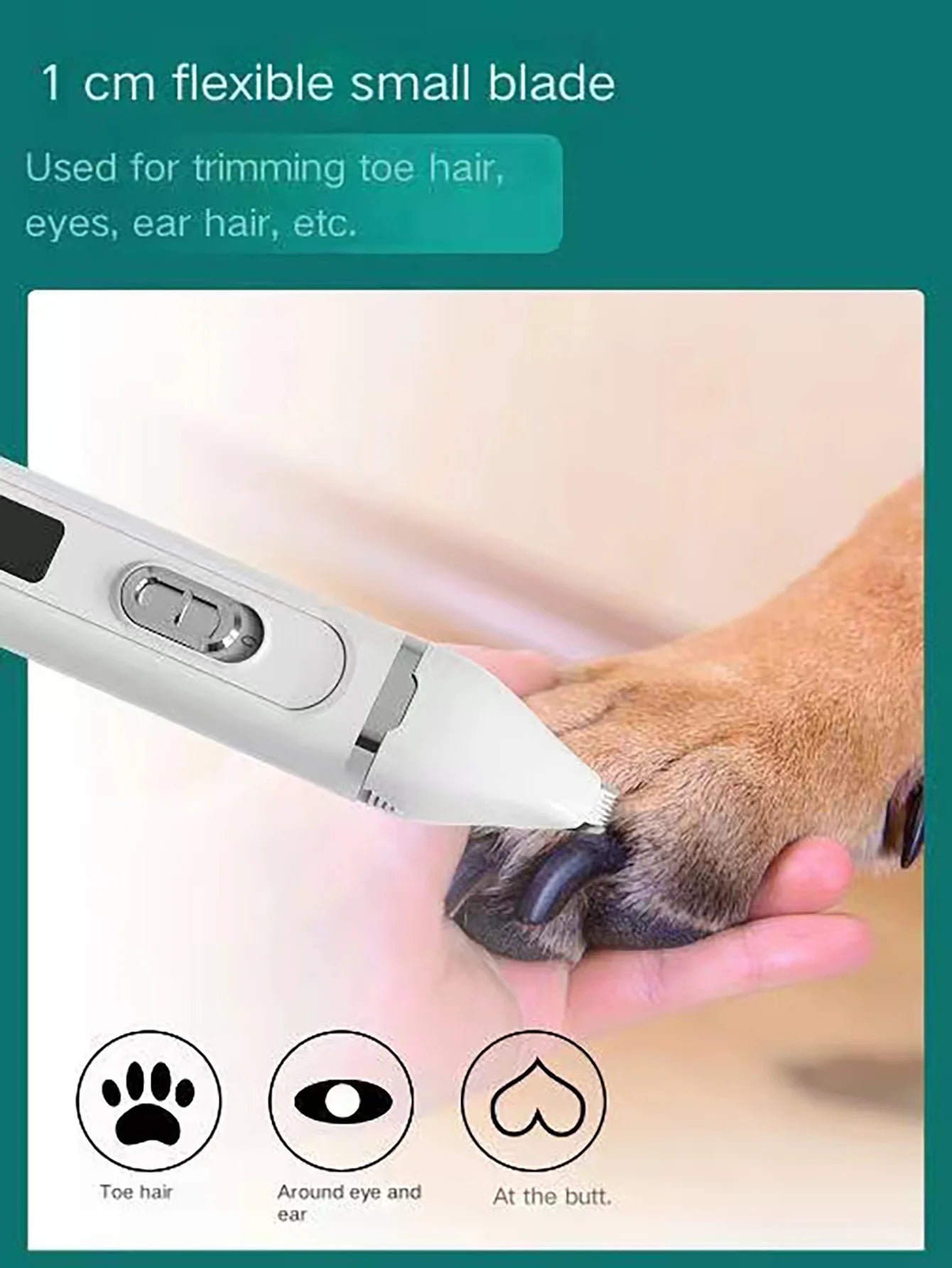 Rechargeable Electric Pet Hair Clipper