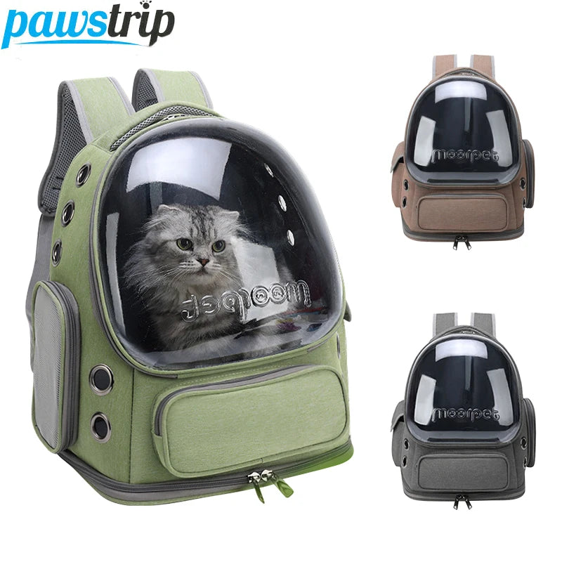 Transparent Breathable Pet Carrier Backpack