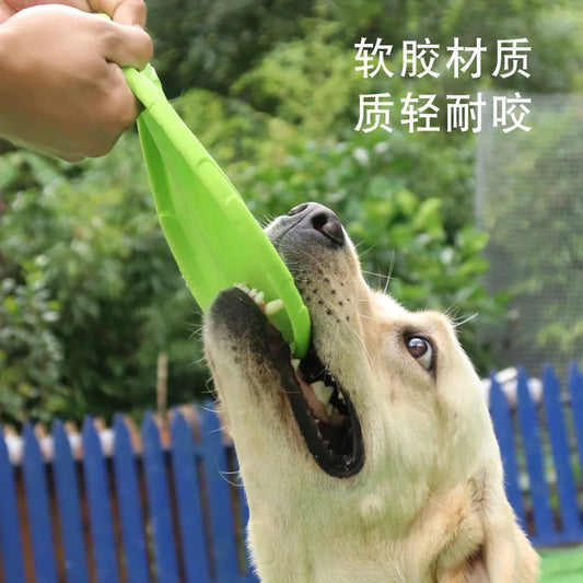 OUZEY Bite-Resistant Flying Disc Toy