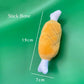 Squeaky Plush Dog Toys – Food Shapes