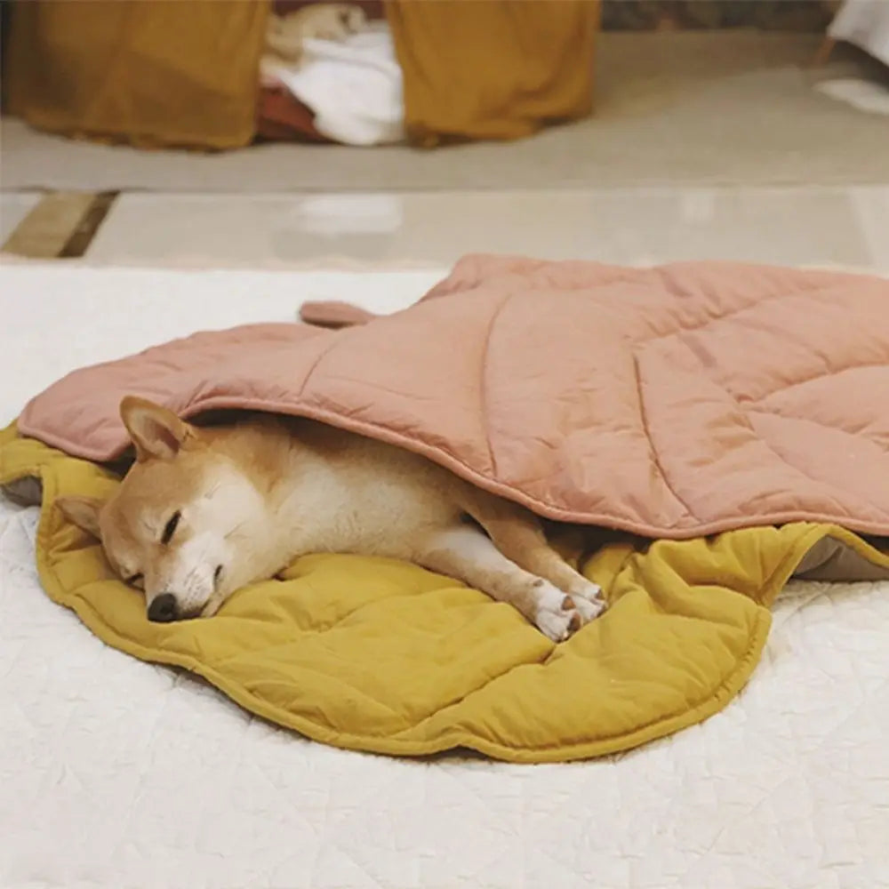 Dog Cooling Leaf Mat Blanket