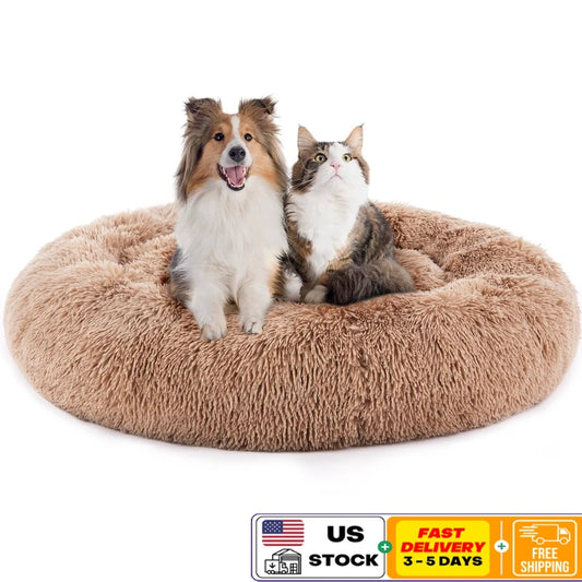 Calming Donut Pet Bed