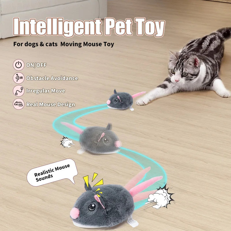 Electric Interactive Mouse Cat Toy