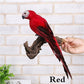 Handmade Feather Parrot Lawn Ornament