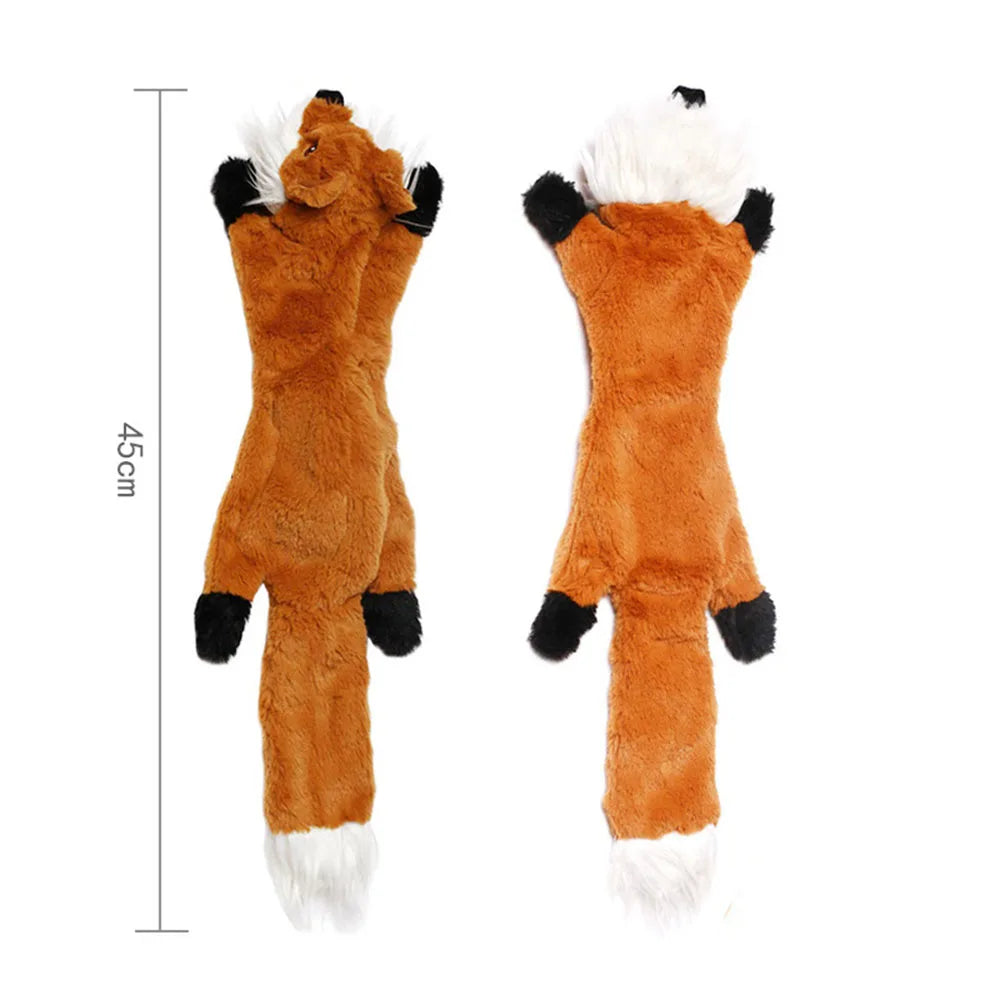 Stuffing-Free Squeaky Dog Chew Toy