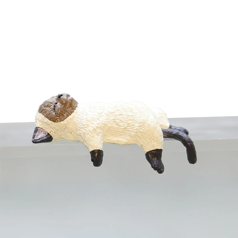 Cartoon Cat Fish Tank Ornament
