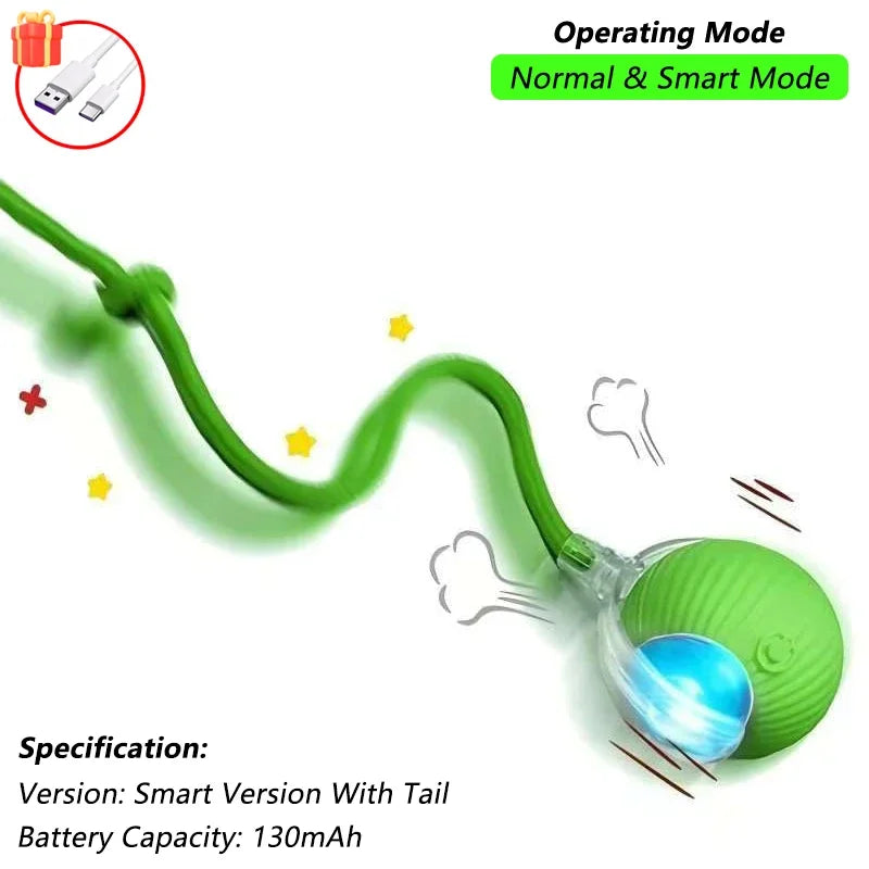Rechargeable Cat Interactive Rolling Ball Toy