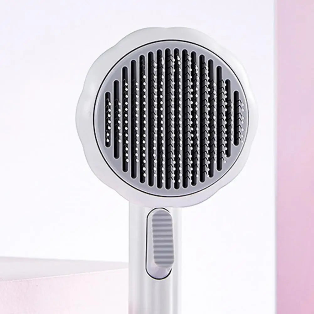 One-Click Pet Slicker Brush