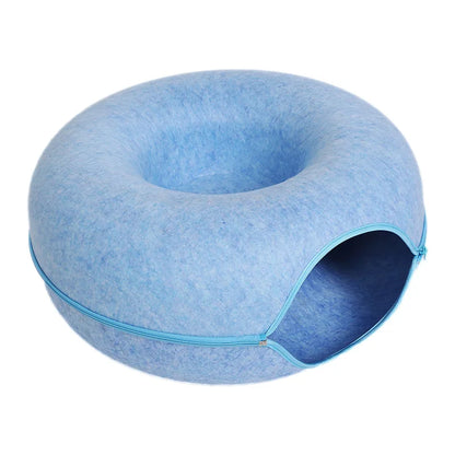 Donut Cat Tunnel Bed & Playhouse
