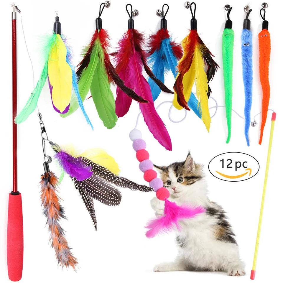 DualPet 20-Piece Cat Toy Variety Set