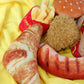 Squeaky Plush Dog Toys – Food Shapes