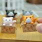 Kawaii Mini Cat Figurine